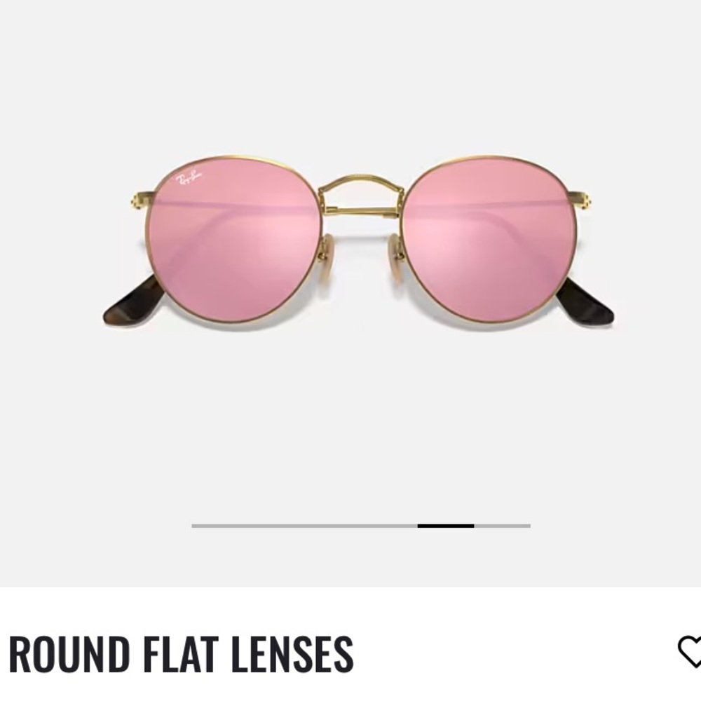Ray-Ban Round Flat Lenses Sunglasses